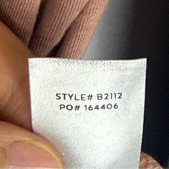 Lulu's Tan Asymmetrical Long Sleeve Bodysuit NWT - Picture 11 of 12